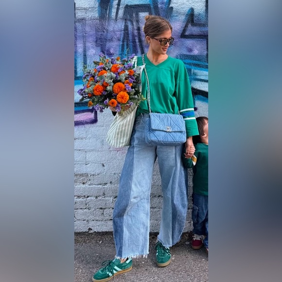 NWT Citizens of Humanity Pieced Horseshoe Jeans in Fracture - Picture 8 of 9